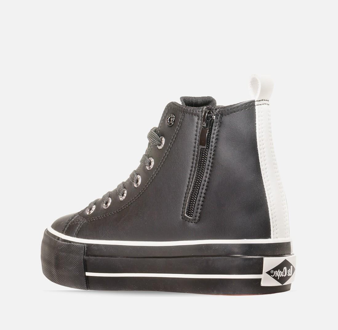 Кецове на платформа Lee Cooper Black G-702-26