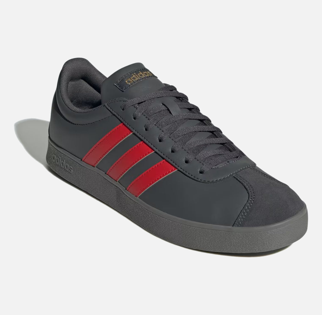 Tenisși ADIDAS VL Court Base Grey/Red JR2211