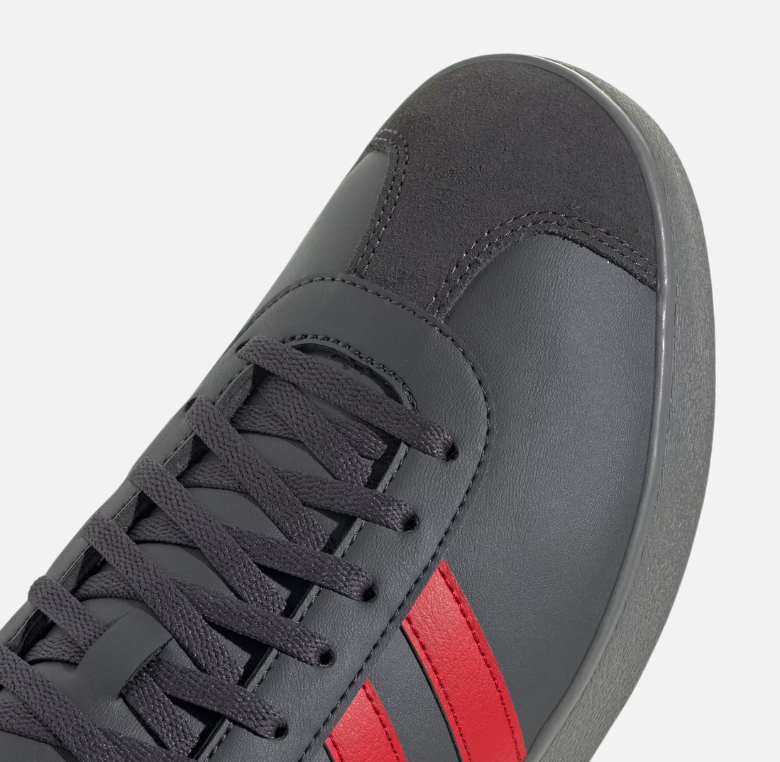 Tenisși ADIDAS VL Court Base Grey/Red JR2211