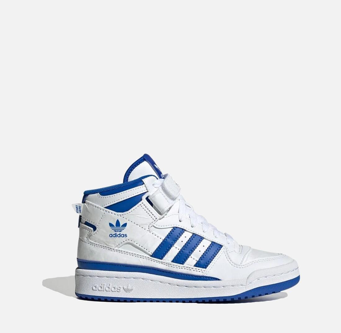 Αθλητικά Adidas Forum Mid J Λευκό/Μπλε GZ1768