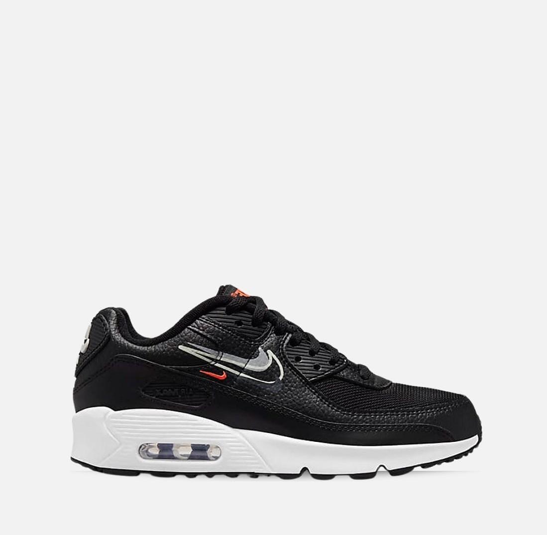 Маратонки Nike Air Max 90 Black/White Multy Swoosh DO6489-001