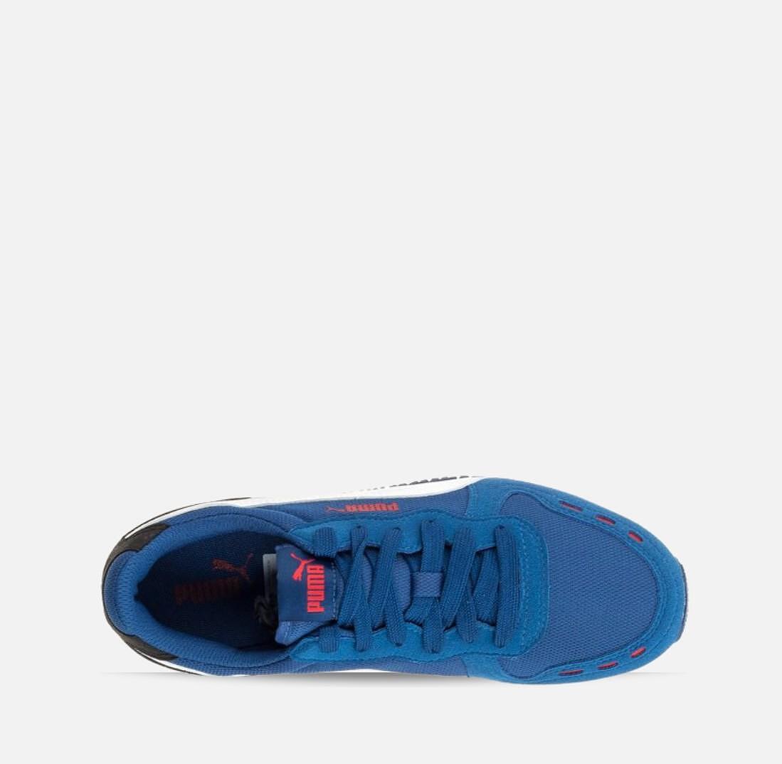 Puma Cabana Racer Mesh Jr Μαύρο/Μπλε/Λευκό 356372 22