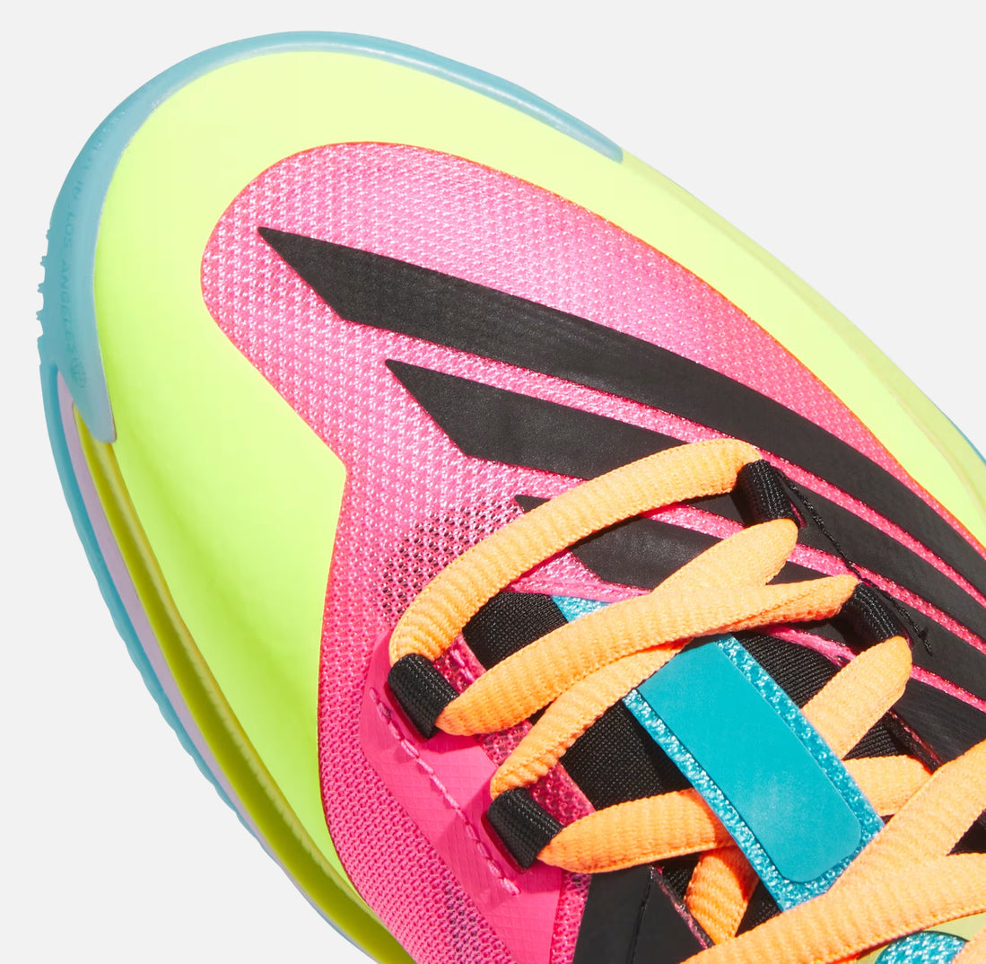 Мъжки баскетболни обувки ADIDAS Adizero Select 2.0 Pink/Purple/Lime JR8281
