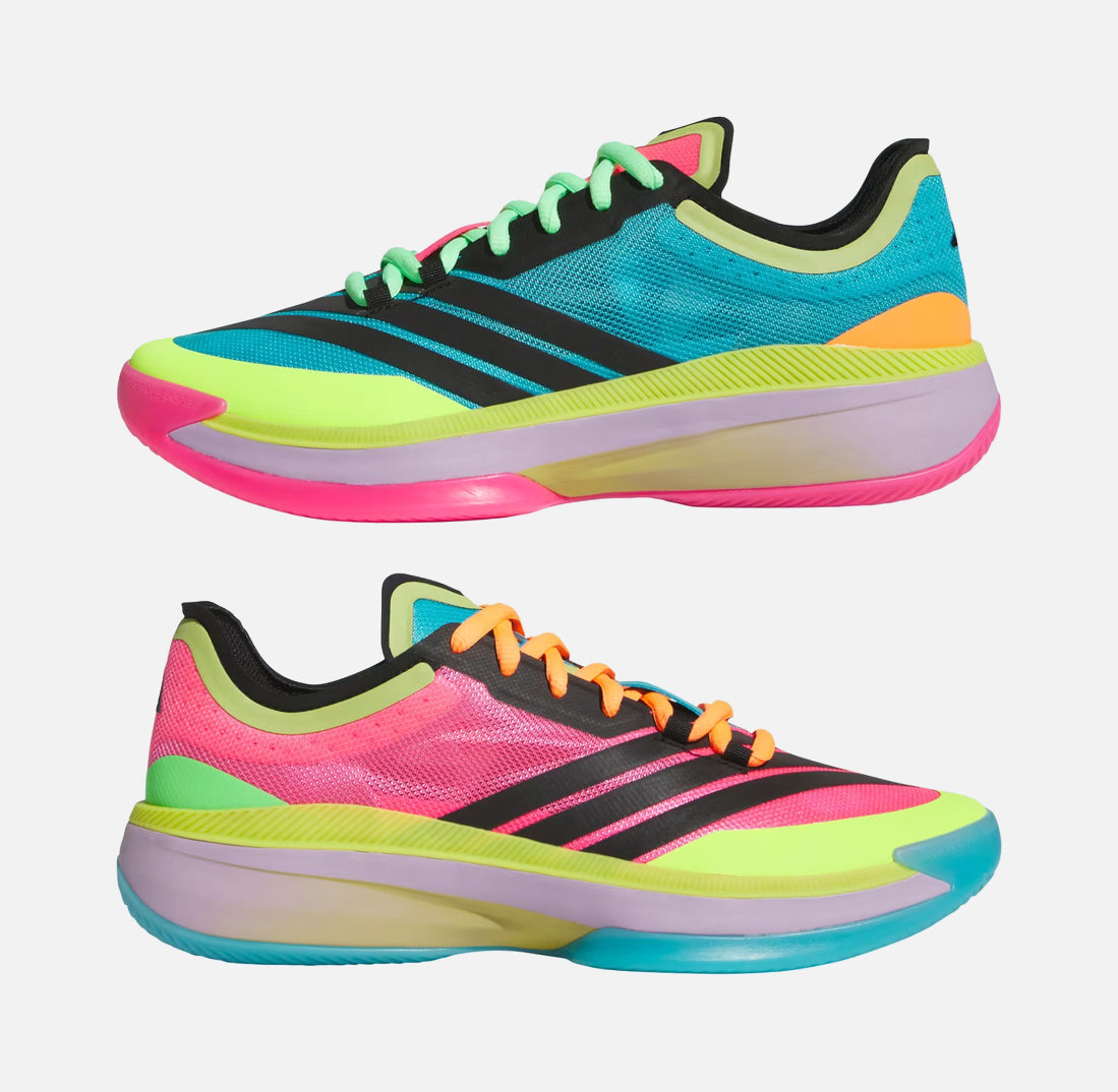 Мъжки баскетболни обувки ADIDAS Adizero Select 2.0 Pink/Purple/Lime JR8281