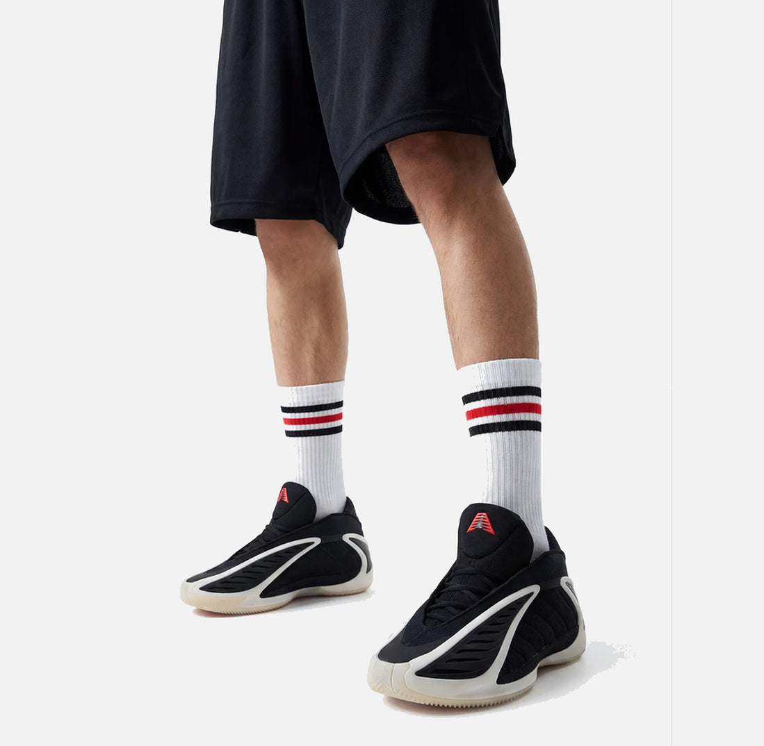Мъжки баскетболни обувки ADIDAS Anthony Edwards 2 Black/Silver/Red JS3508