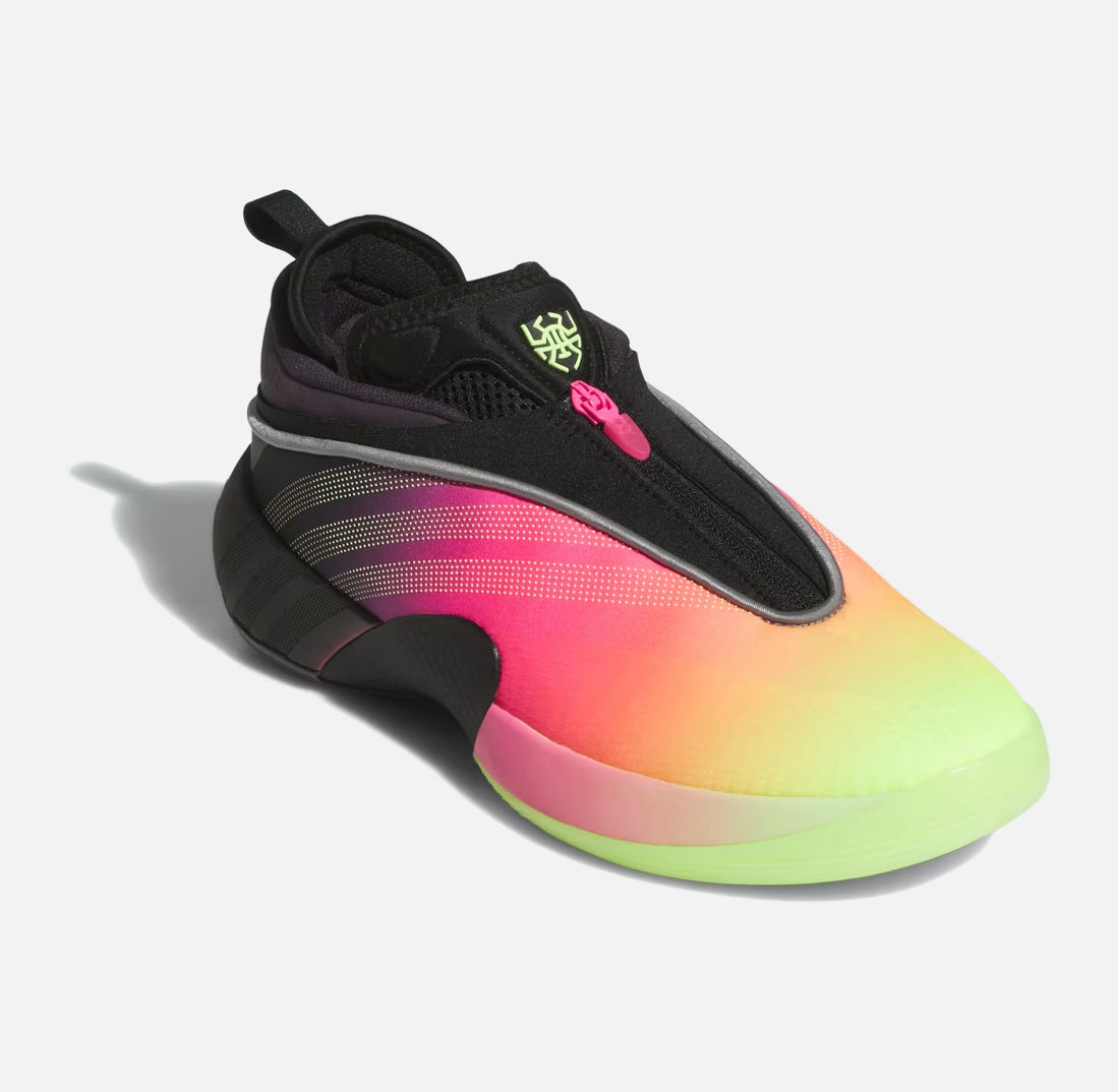 Мъжки баскетболни обувки ADIDAS D.O.N. Issue 7 Black/Pink/Yellow JR7697