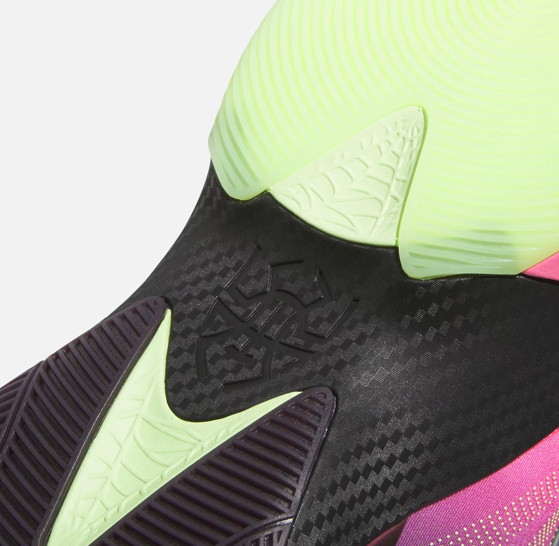 Мъжки баскетболни обувки ADIDAS D.O.N. Issue 7 Black/Pink/Yellow JR7697