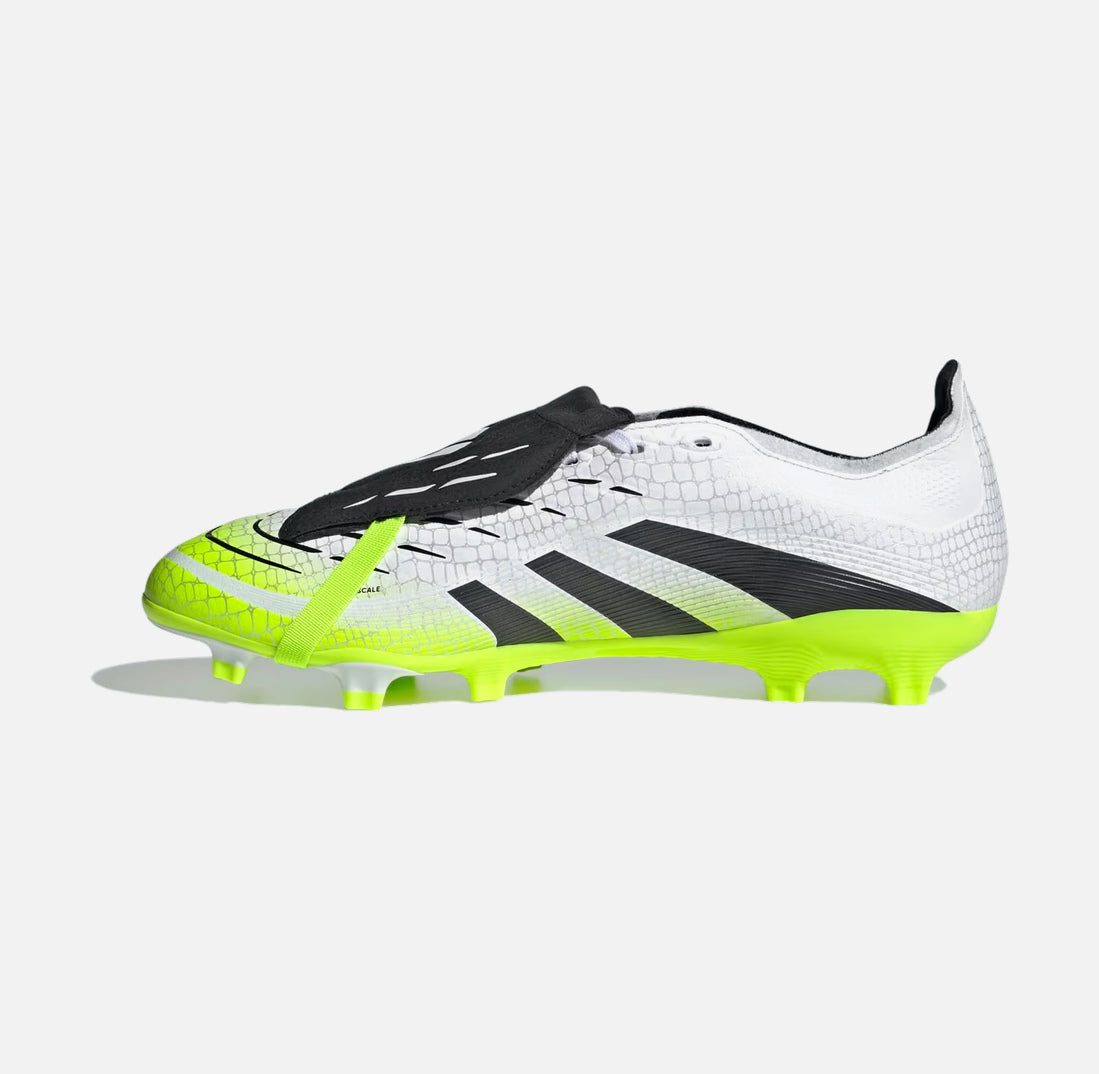 Мъжки футболни обувки калеври ADIDAS Predator League FT FG/MG White/Black/Lime JI1111