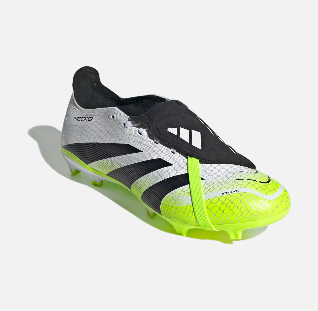 Мъжки футболни обувки калеври ADIDAS Predator League FT FG/MG White/Black/Lime JI1111