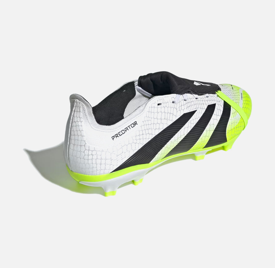 Мъжки футболни обувки калеври ADIDAS Predator League FT FG/MG White/Black/Lime JI1111
