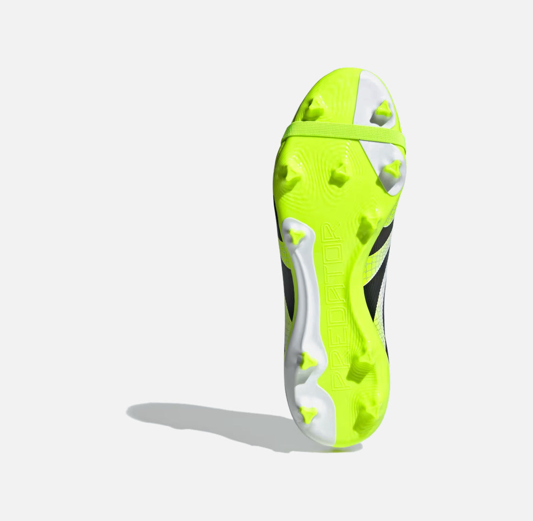 Мъжки футболни обувки калеври ADIDAS Predator League FT FG/MG White/Black/Lime JI1111
