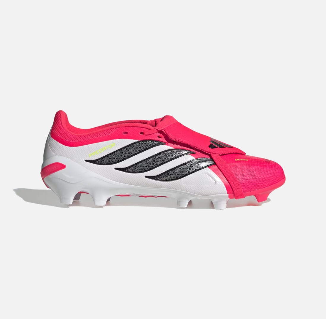 Мъжки футболни обувки калеври ADIDAS Predator League FT FG White/Pink/Black JS0422