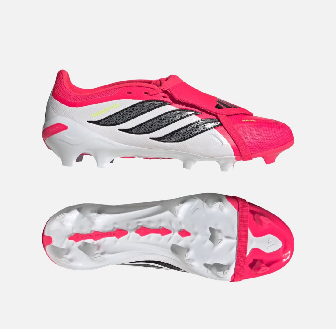 Мъжки футболни обувки калеври ADIDAS Predator League FT FG White/Pink/Black JS0422