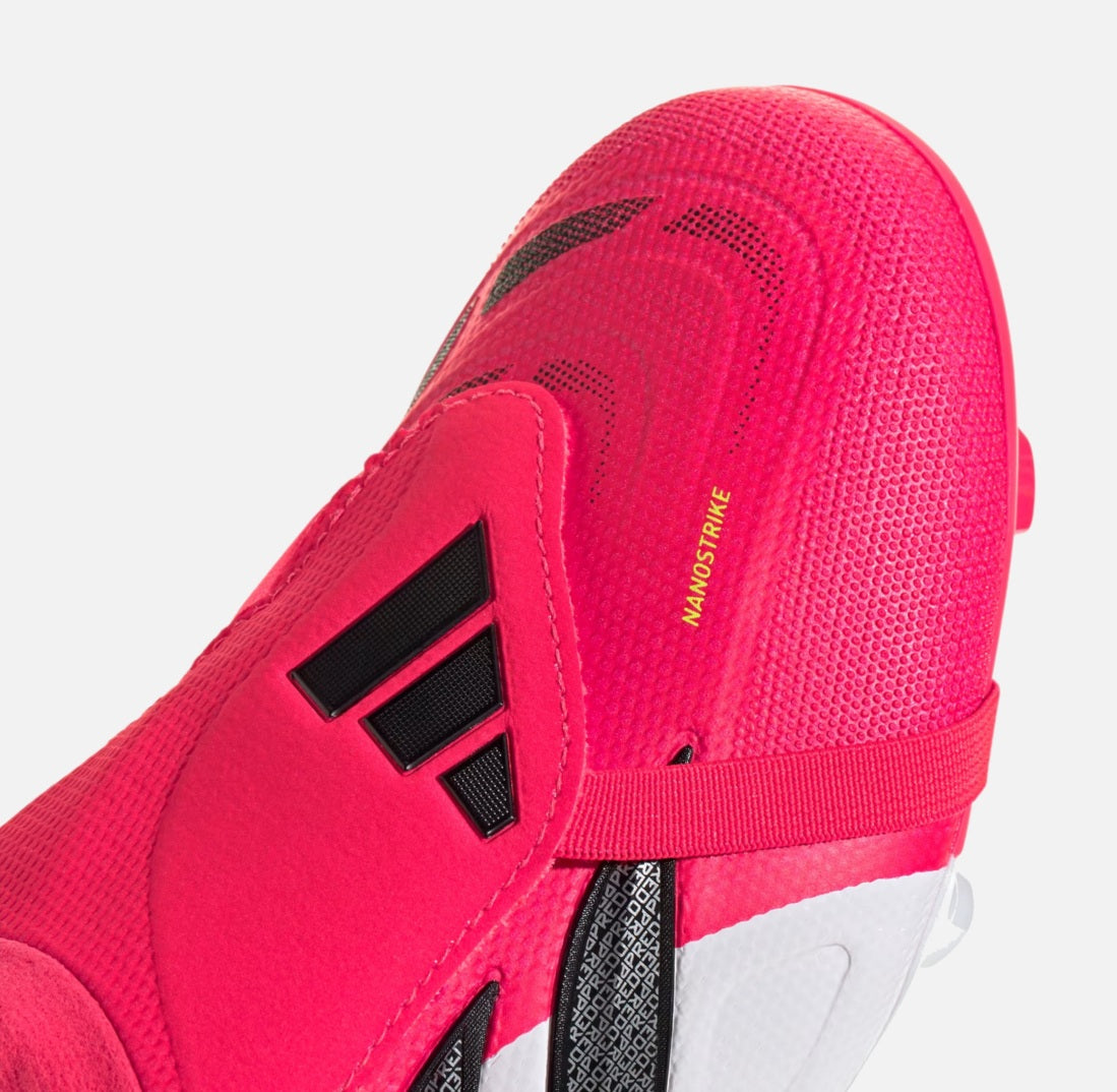 Мъжки футболни обувки калеври ADIDAS Predator League FT FG White/Pink/Black JS0422