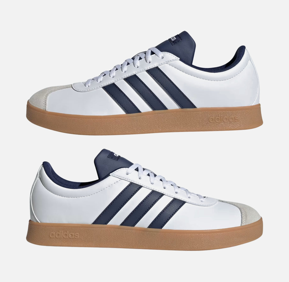 Мъжки маратонки ADIDAS VL Court Base White/Navy/Grey JQ3037