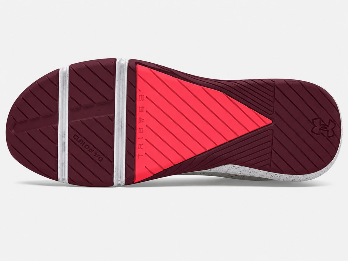 Мъжки маратонки Under Armour TriBase Reign 5 White Clay/Deep Red/Beta 3026021-302