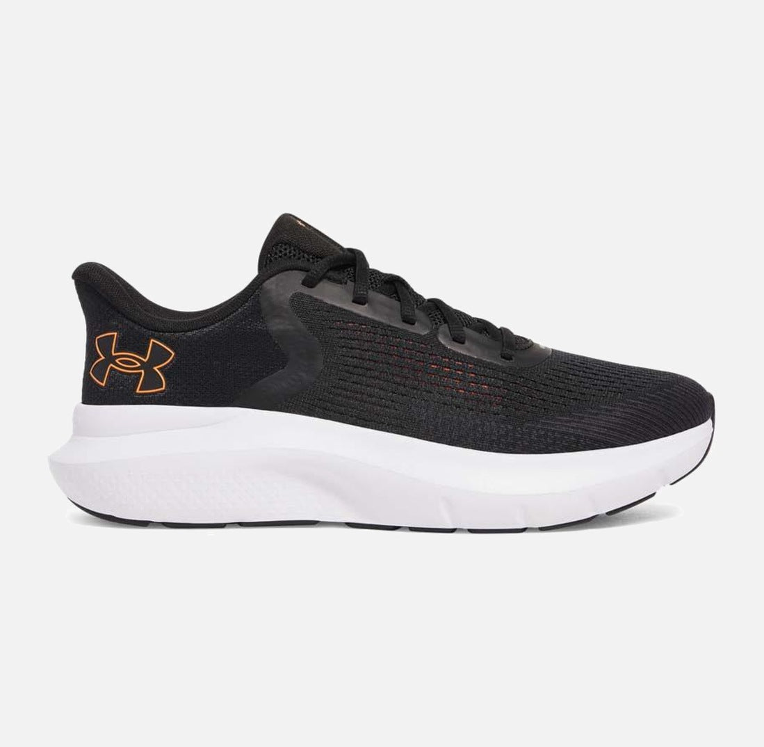 Adidași de alergare pentru bărbați Under Armour Charged Rogue 5 Black/Blaze Orange 3028256-003
