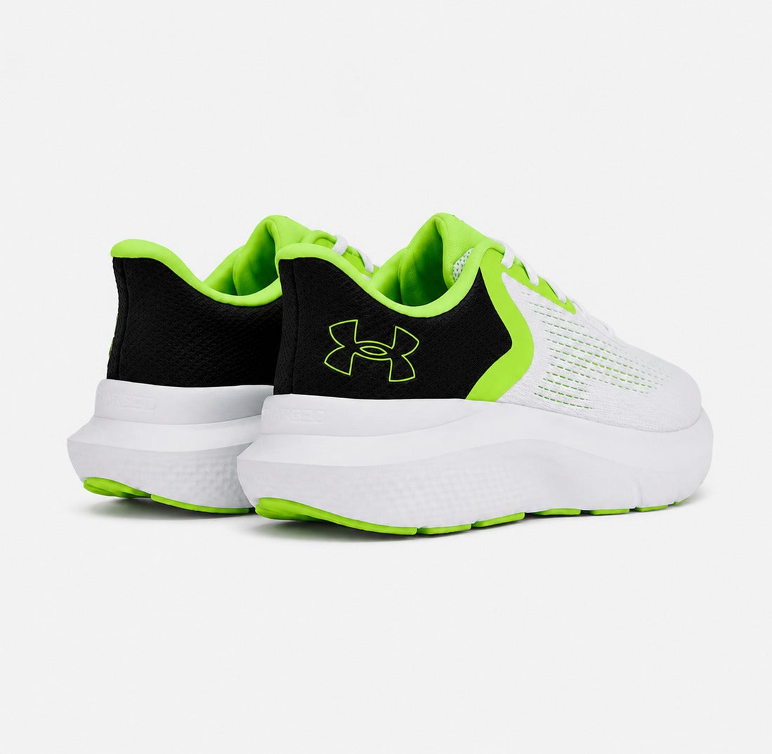 Мъжки маратонки Under Armour Charged Rogue 5 White/Black/Hyper Green 3028256-101
