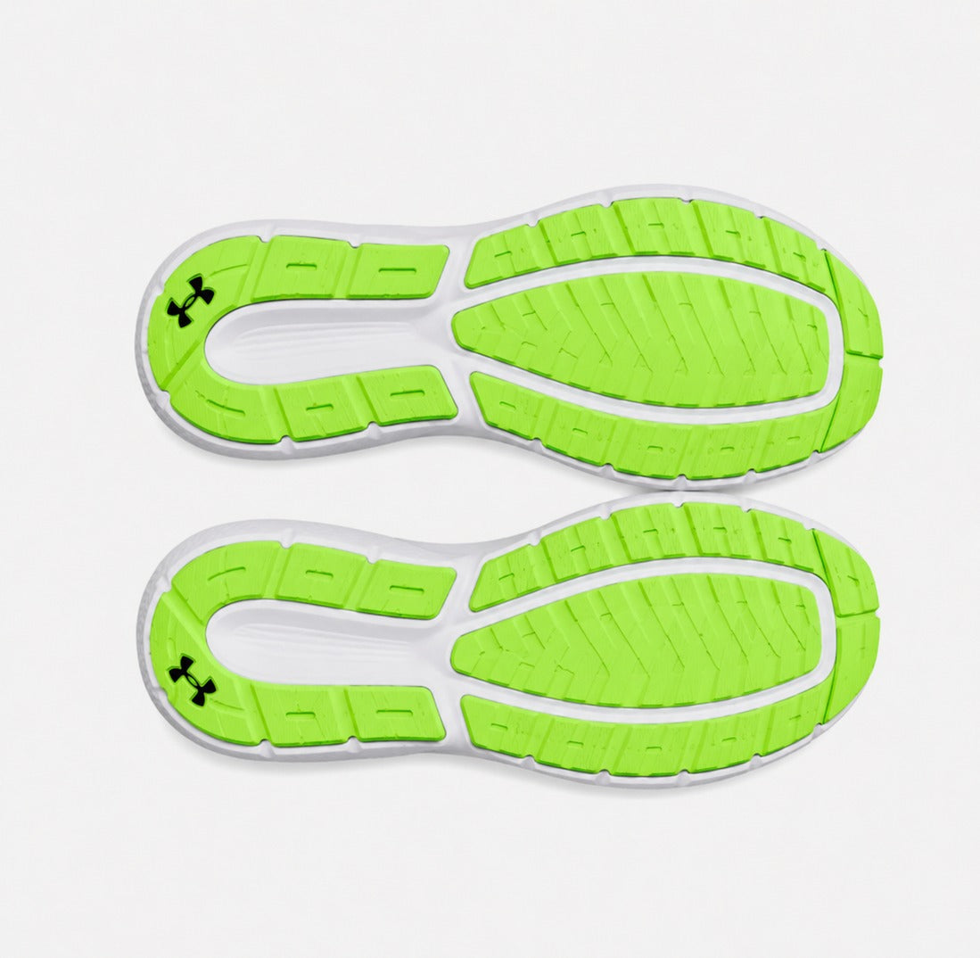 Мъжки маратонки Under Armour Charged Rogue 5 White/Black/Hyper Green 3028256-101