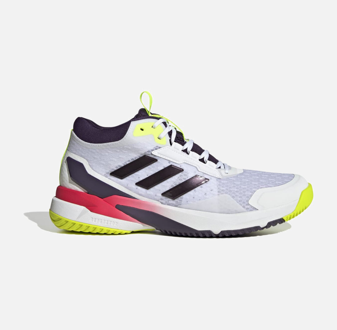 Мъжки маратонки за волейбол ADIDAS Crazyflight 6 Mid White/Silver/Red HP7037