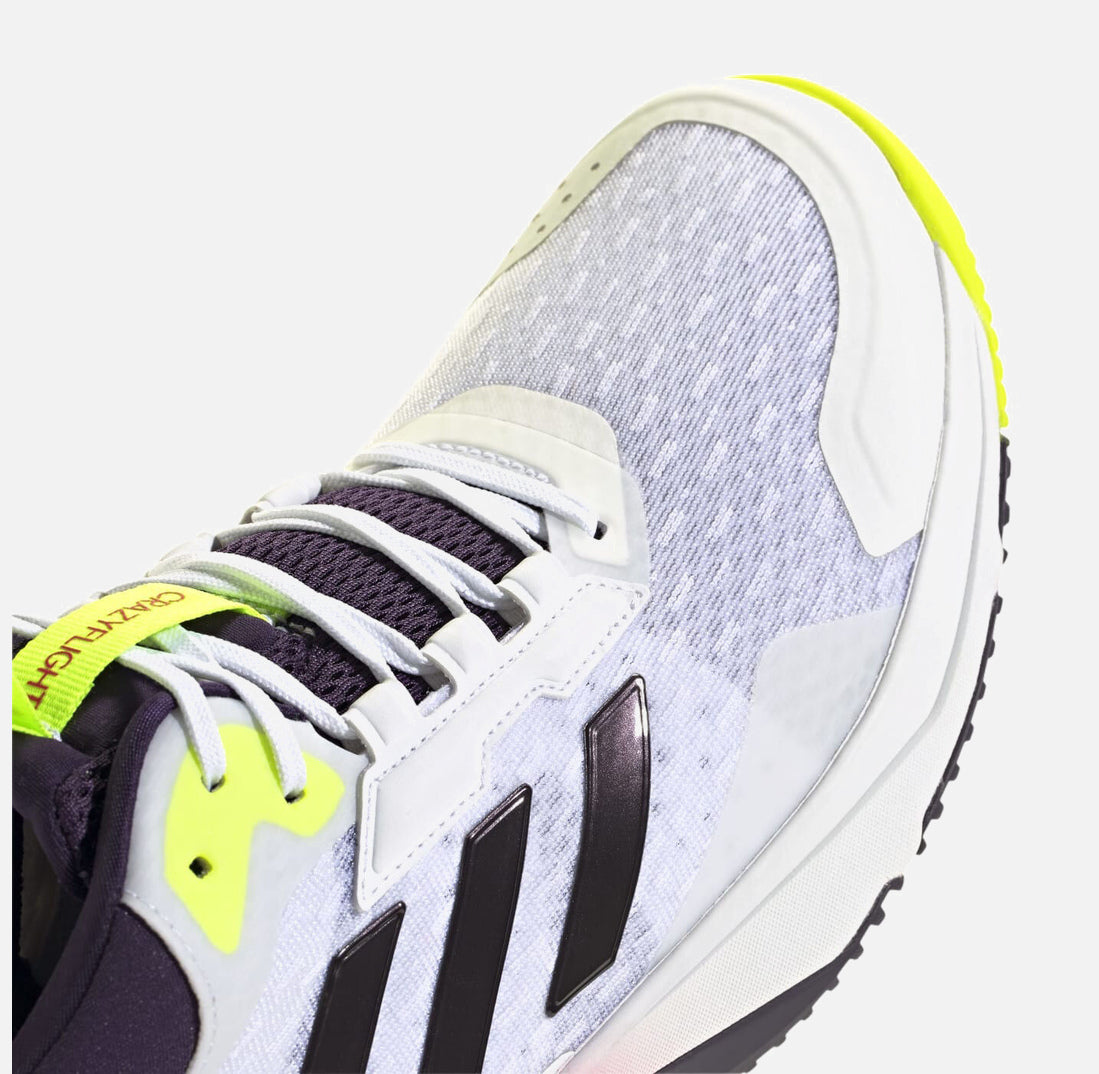 Мъжки маратонки за волейбол ADIDAS Crazyflight 6 Mid White/Silver/Red HP7037
