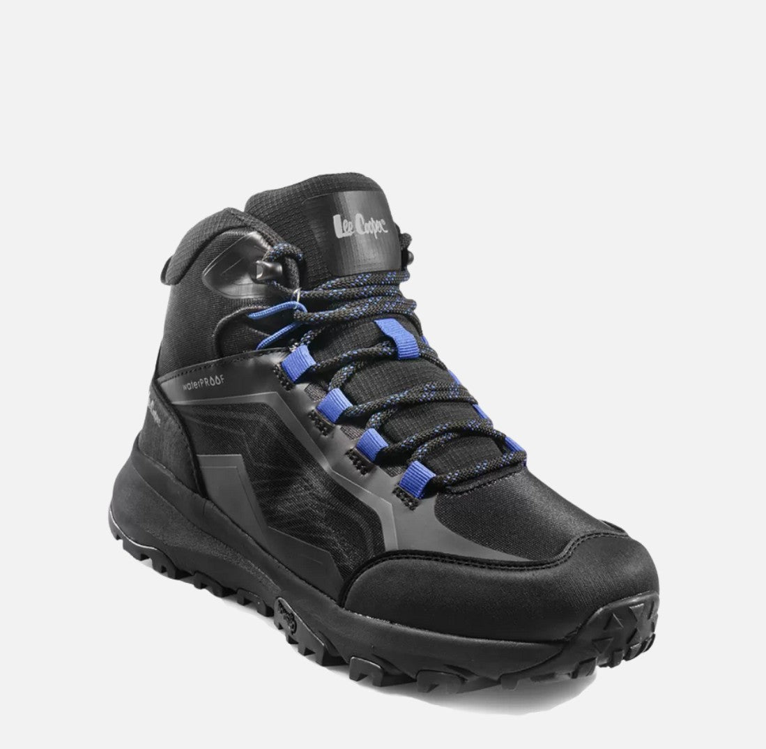Мъжки боти Lee Cooper Black/Royal Blue 502-19