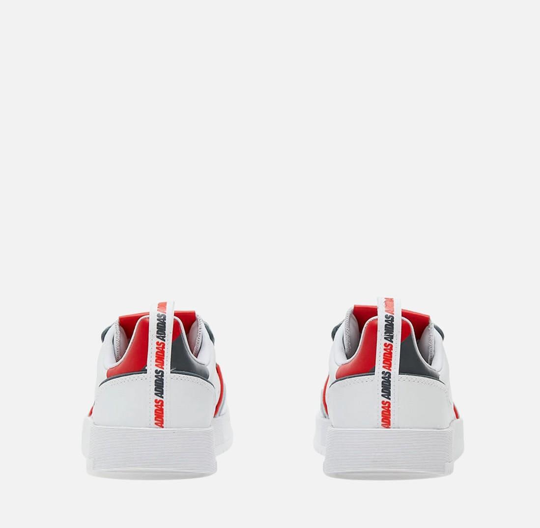 Ανδρικά αθλητικά παπούτσια Adidas Supercourt White/Red FX5703