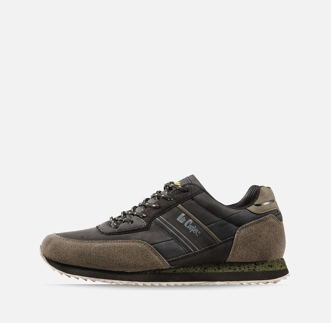 Ανδρικά αθλητικά παπούτσια Lee Cooper Black/Khaki 702-16