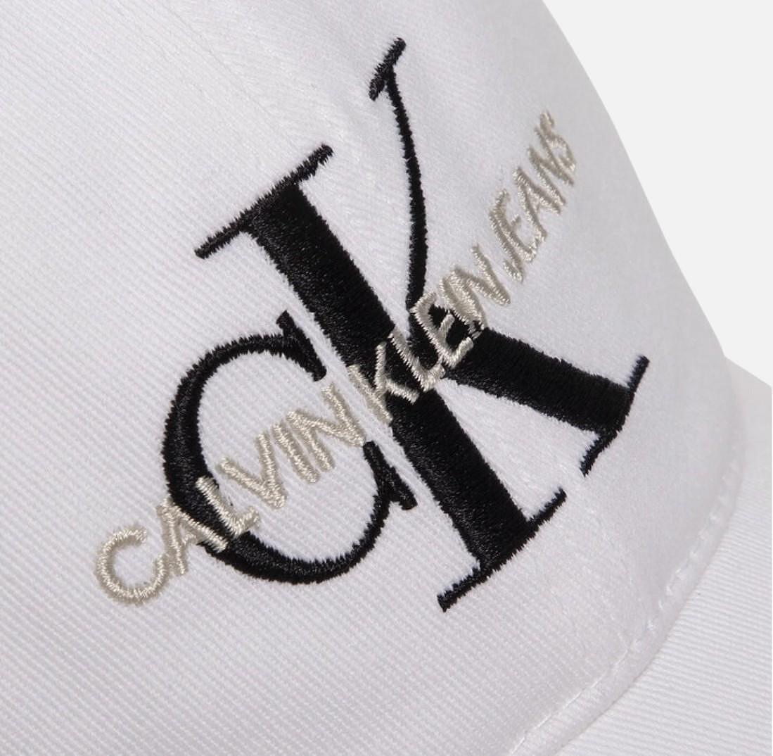 Шапка Calvin Klein Monogram Cap WHT K60K60624YAF