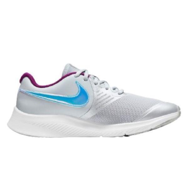 Adidași Nike Star Runner Argintii cu logo holografic