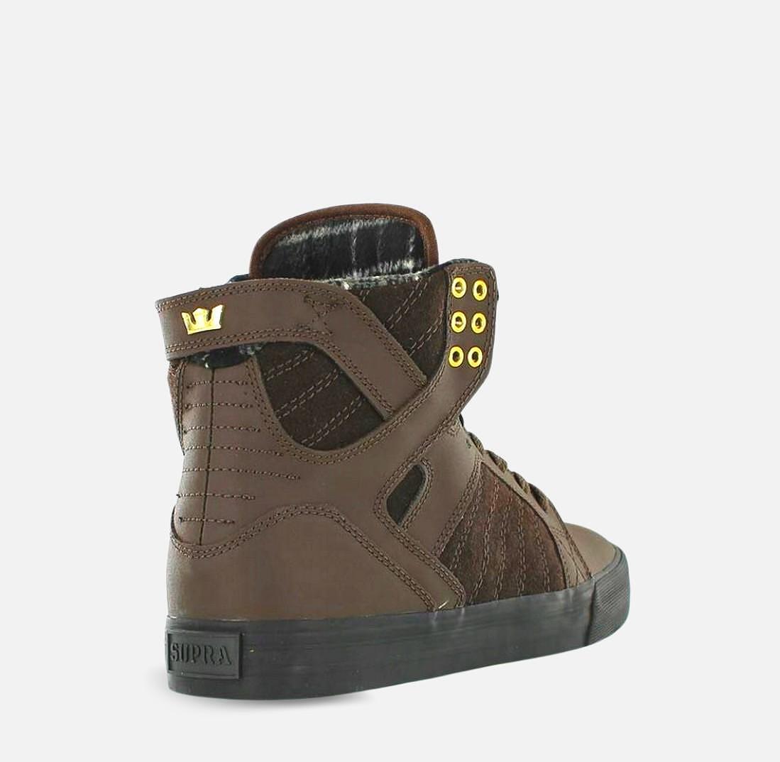 Αθλητικά παπούτσια SUPRA SKYTOP Καφέ S18269