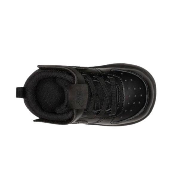 Ghete sport pentru bebeluși NIKE COURT BOROUGH Negru