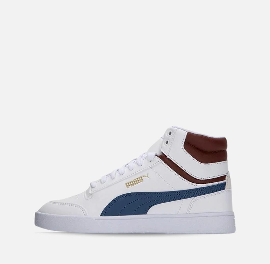Ψηλά Sneakers PUMA Shuffle Mid White/Lakeblue 380748 10