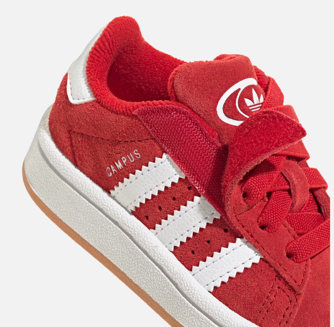 Бебешки маратонки ADIDAS Campus 00s CF EL I Red/White/Gum JI4336
