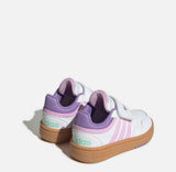 Бебешки маратонки Adidas Hoops 3.0 CFI White/Violet HP9046