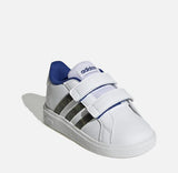 Βρεφικά sneakers Adidas Grand Court 2.0 White/Navy GV6820