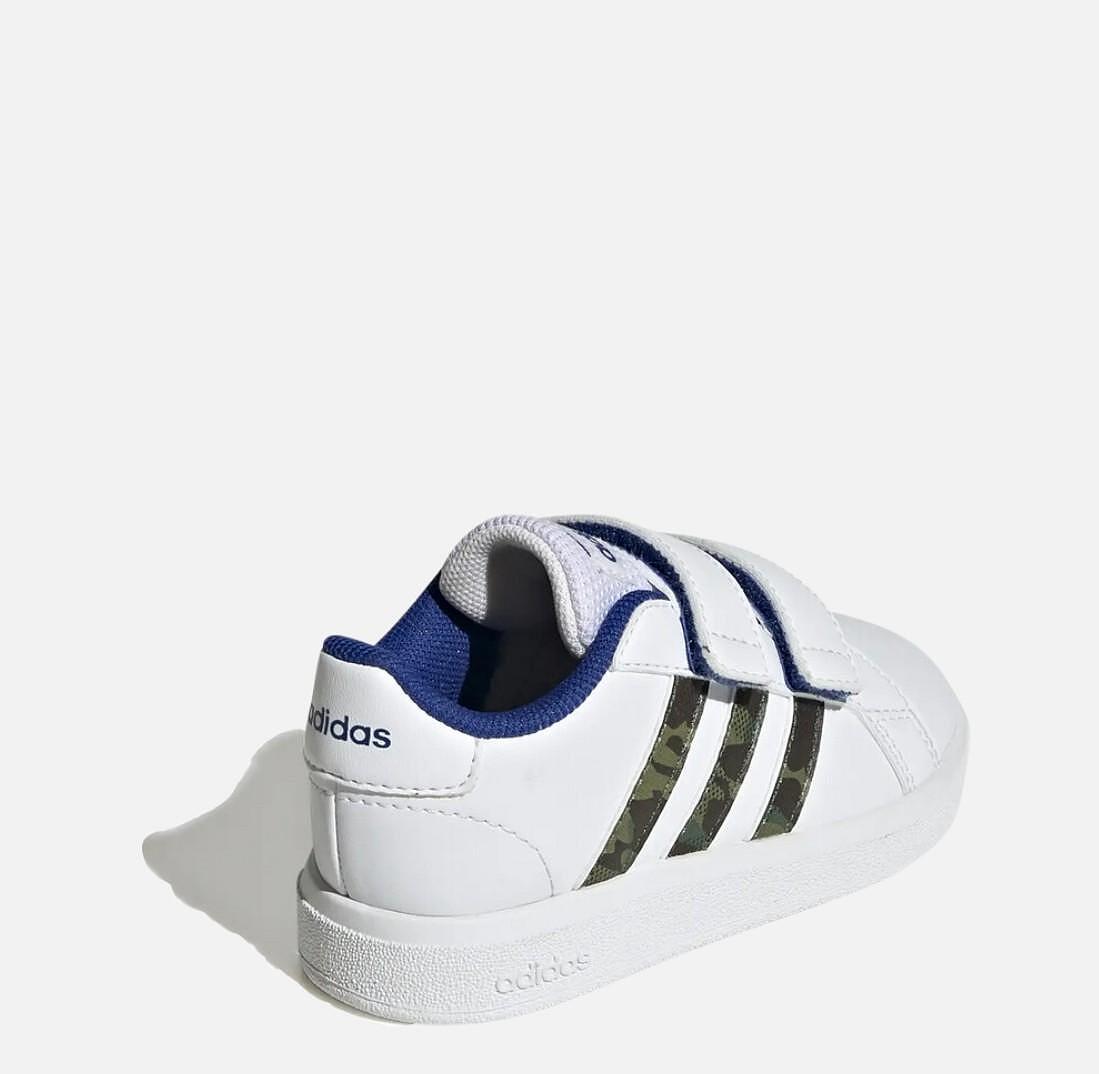 Βρεφικά sneakers Adidas Grand Court 2.0 White/Navy GV6820