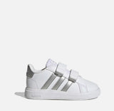 Бебешки маратонки Adidas Grand Court 2.0 White/Silver GW6526