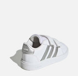 Бебешки маратонки Adidas Grand Court 2.0 White/Silver GW6526