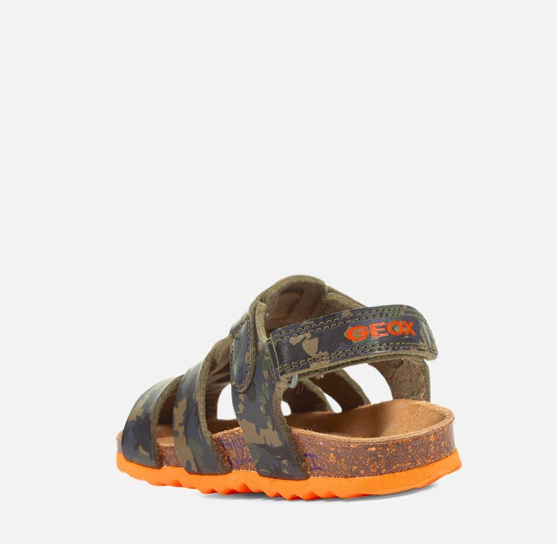 Бебешки сандали GEOX Chalki Military B252QB C0623