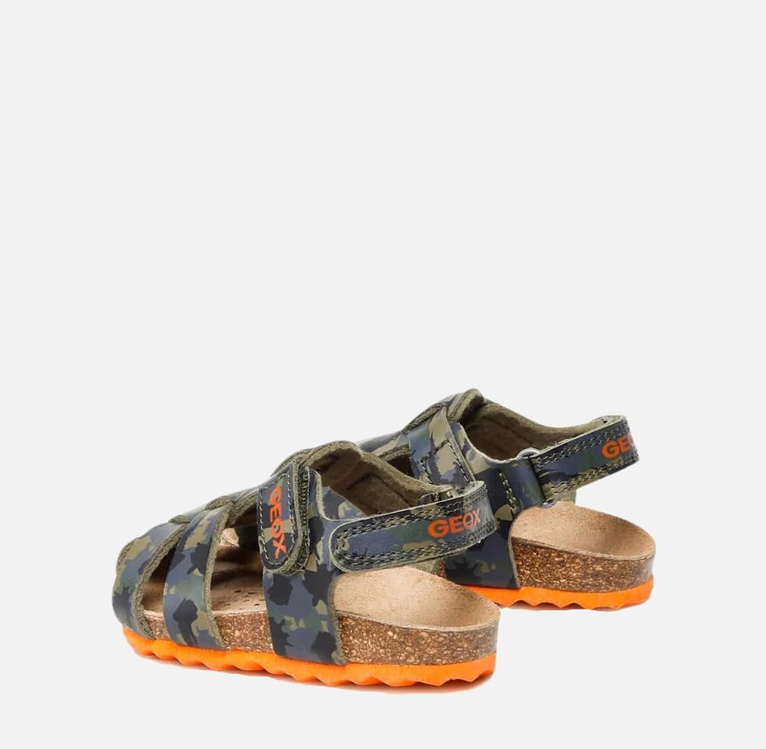 Бебешки сандали GEOX Chalki Military B252QB C0623