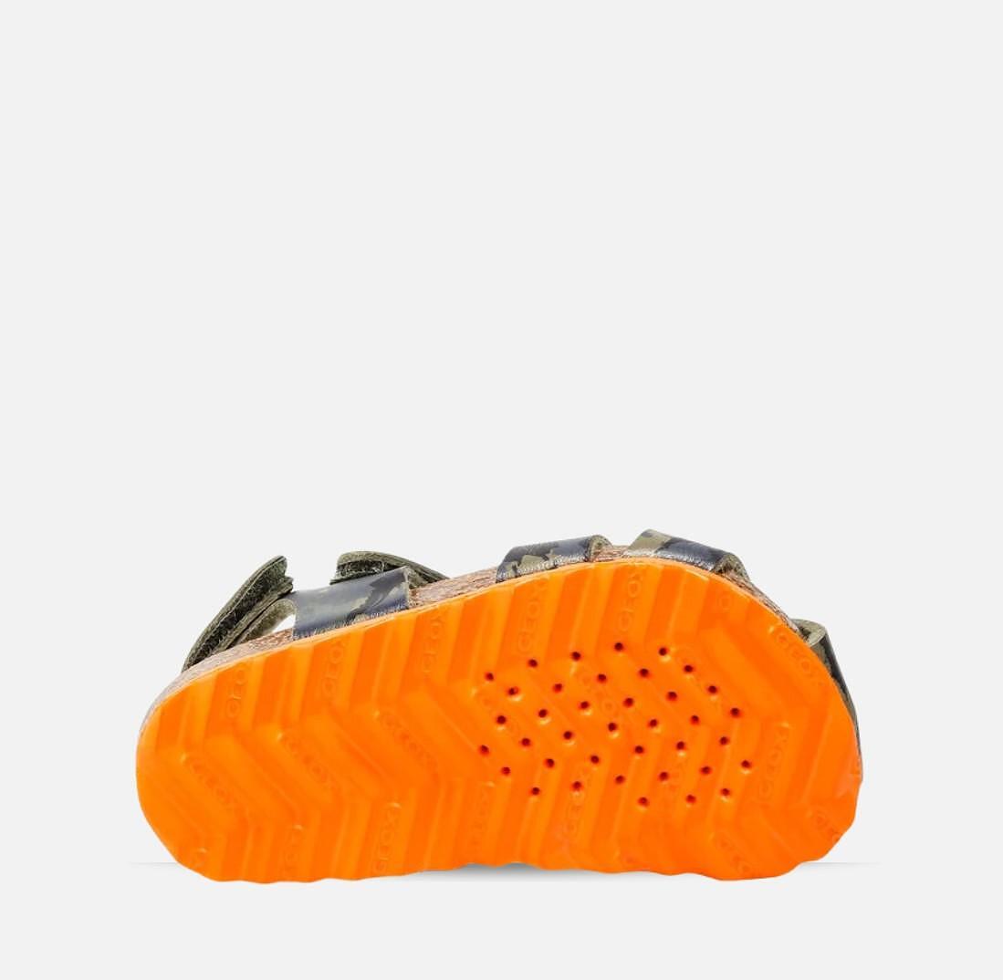 Бебешки сандали GEOX Chalki Military B252QB C0623