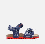 Παιδικά πέδιλα GEOX Chalki Navy Blue Anime B922QA C0735