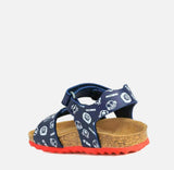 Παιδικά πέδιλα GEOX Chalki Navy Blue Anime B922QA C0735