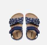 Παιδικά πέδιλα GEOX Chalki Navy Blue Anime B922QA C0735