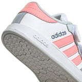 Βρεφικά αθλητικά παπούτσια ADIDAS BREAKNET Λευκό/Ροζ