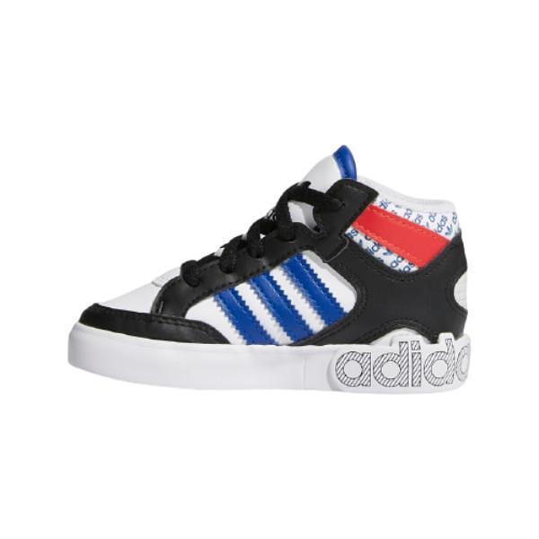 Бебешки спортни обувки ADIDAS Hard Court Бяло