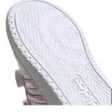 Бебешки спортни обувки ADIDAS HOOPS Бяло