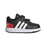Βρεφικά αθλητικά παπούτσια ADIDAS HOOPS Μαύρο
