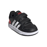 Βρεφικά αθλητικά παπούτσια ADIDAS HOOPS Μαύρο